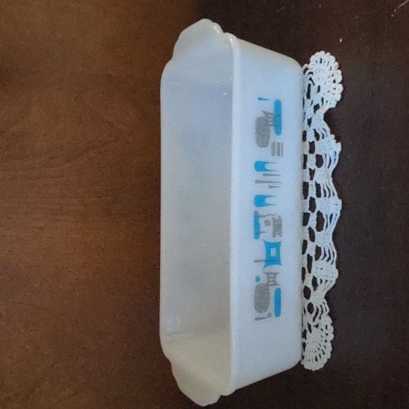 Fire King Other - Fire King Blue Heaven Bread Dish